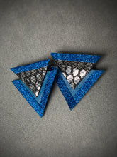 Load image into Gallery viewer, Blue Bling (Statement Studs)